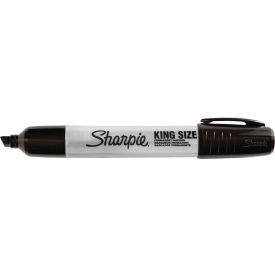 Sharpie® King Size Permanent Marker Chisel Black Ink 12/PK 15001