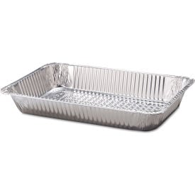 HFA® Aluminum Steam Table Pan Full-Size Deep 60 Gauge Silver 50/Case 201900