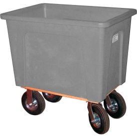 Wesco® Plastic Box Truck 4 Bushel Gray 272530 8