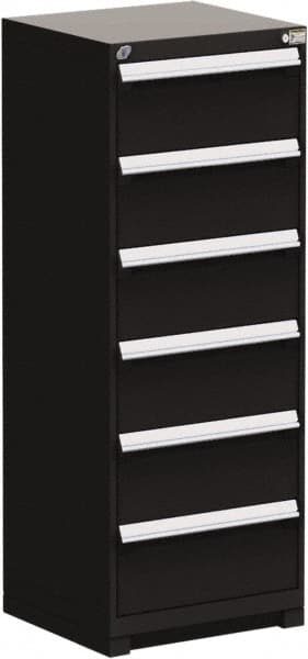 6 Drawer Black Steel Modular Storage Cabinet MPN:R5ADG-5843-091