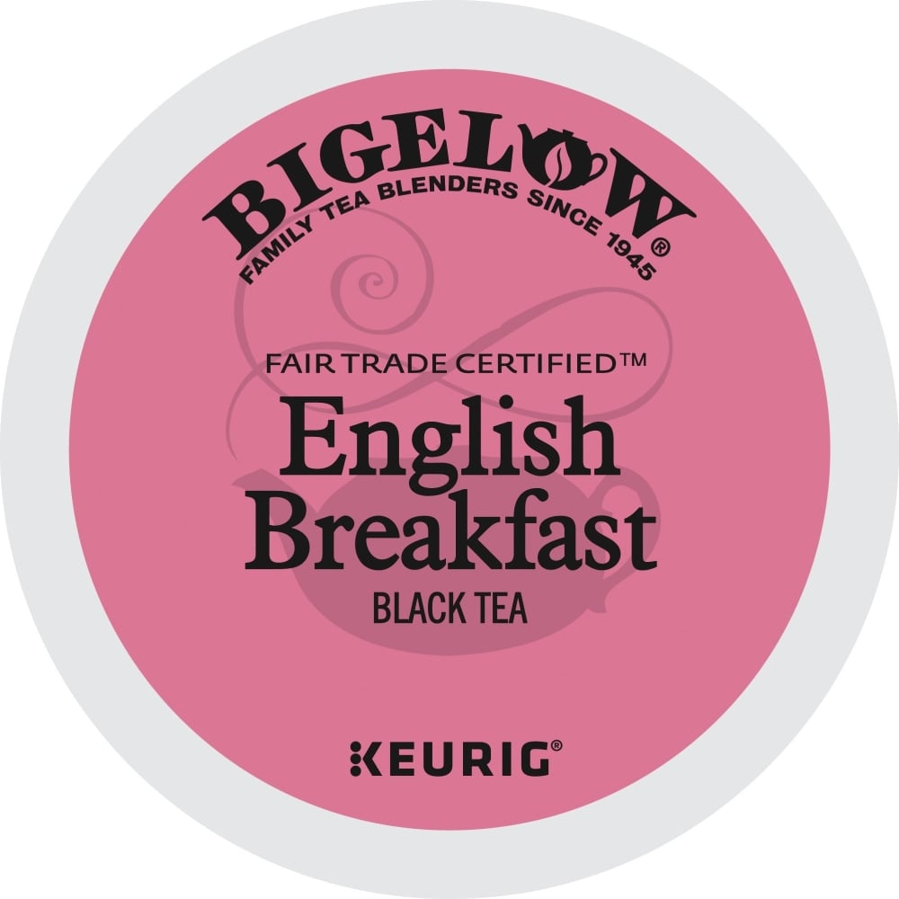 Bigelow English Breakfast Tea Single-Serve K-Cups, Box Of 24 (Min Order Qty 4) MPN:5917