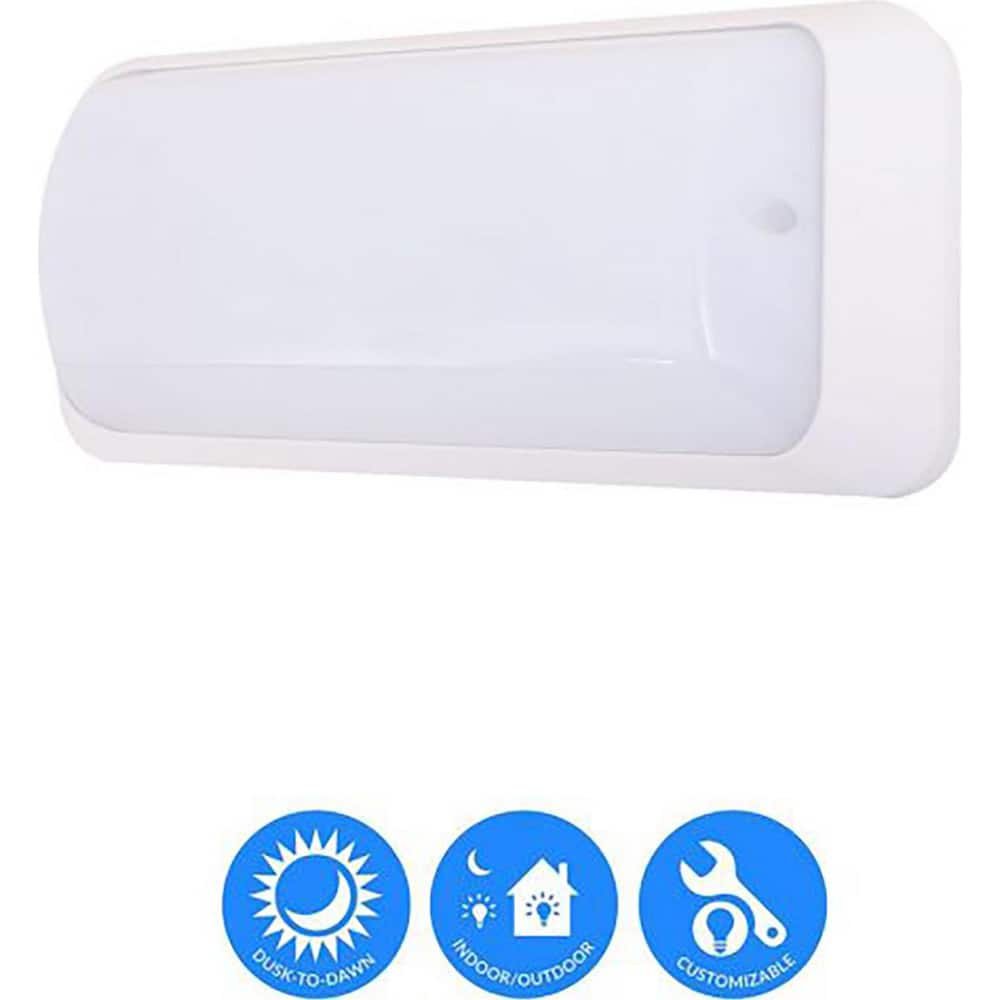 Wall Pack Light Fixtures, Lamp Technology: LED , Ip Rating: IP66 , Wattage: 12.000 , Overall Width: 4 , Overall Depth: 11in  MPN:EE112W-WW