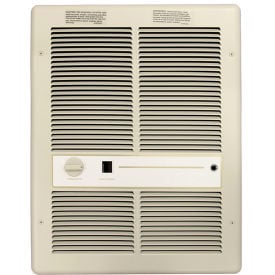 TPI Fan Forced Wall Heater With Summer Fan Switch E3313T2SRP - 1500/750W 120V Ivory E3313T2SRP