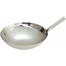 Winco WOK-14N Wok W/ Riveted Handle 14