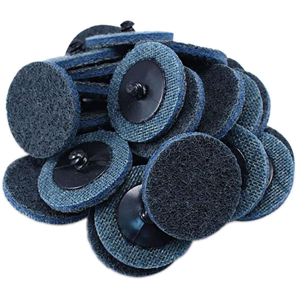 Quick Change Discs, Disc Diameter: 2 , Abrasive Type: Non-Woven , Abrasive Material: Aluminum Oxide , Grade: Fine , Quick Change Compatibility: Type R  MPN:80055