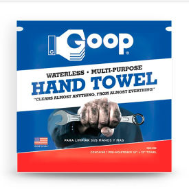 Goop® Hand Cleaner Towels 250 Individually Wrapped Wipes - 25930 25930