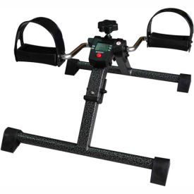 CanDo® Folding Pedal Exerciser with Digital Display Pre-Assembled 10-0712