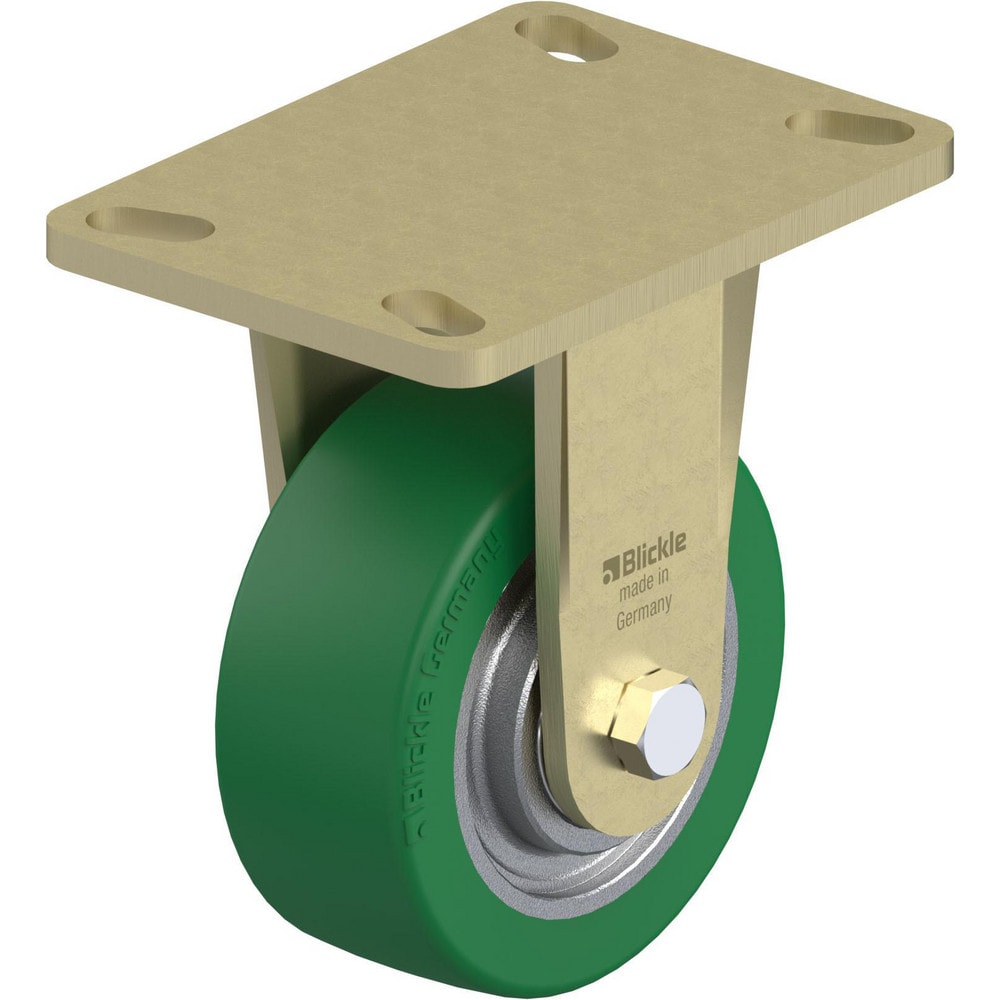 Top Plate Casters, Mount Type: Plate , Number of Wheels: 1.000 , Wheel Diameter (Inch): 6 , Wheel Material: Polyurethane , Wheel Width (Inch): 2  MPN:910147