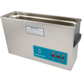 Ultrasonic Table Top Part Cleaning System - Digital Timer/Heat/Power Control 2.5 Gal 45 kHz 115V 1200PD045-1