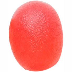 CanDo® Gel Hand Exercise Ball Large Cylindrical Red Soft 10-1892