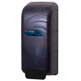 San Jamar® Oceans® 800 ml Soap & Hand Sanitizer Dispenser - Black - S890TBK - Pkg Qty 6 S890TBK