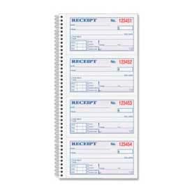 Adams® Money/Rent Receipt Book 2-Part Carbonless 5-1/4