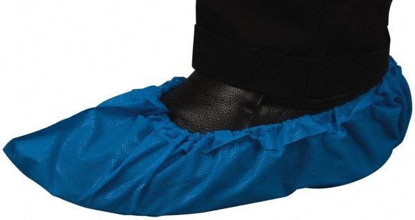 Size L ISO 6 Cross-Linked Polyethylene Shoe Cover MPN:KM-SC-CPE-HD-LR