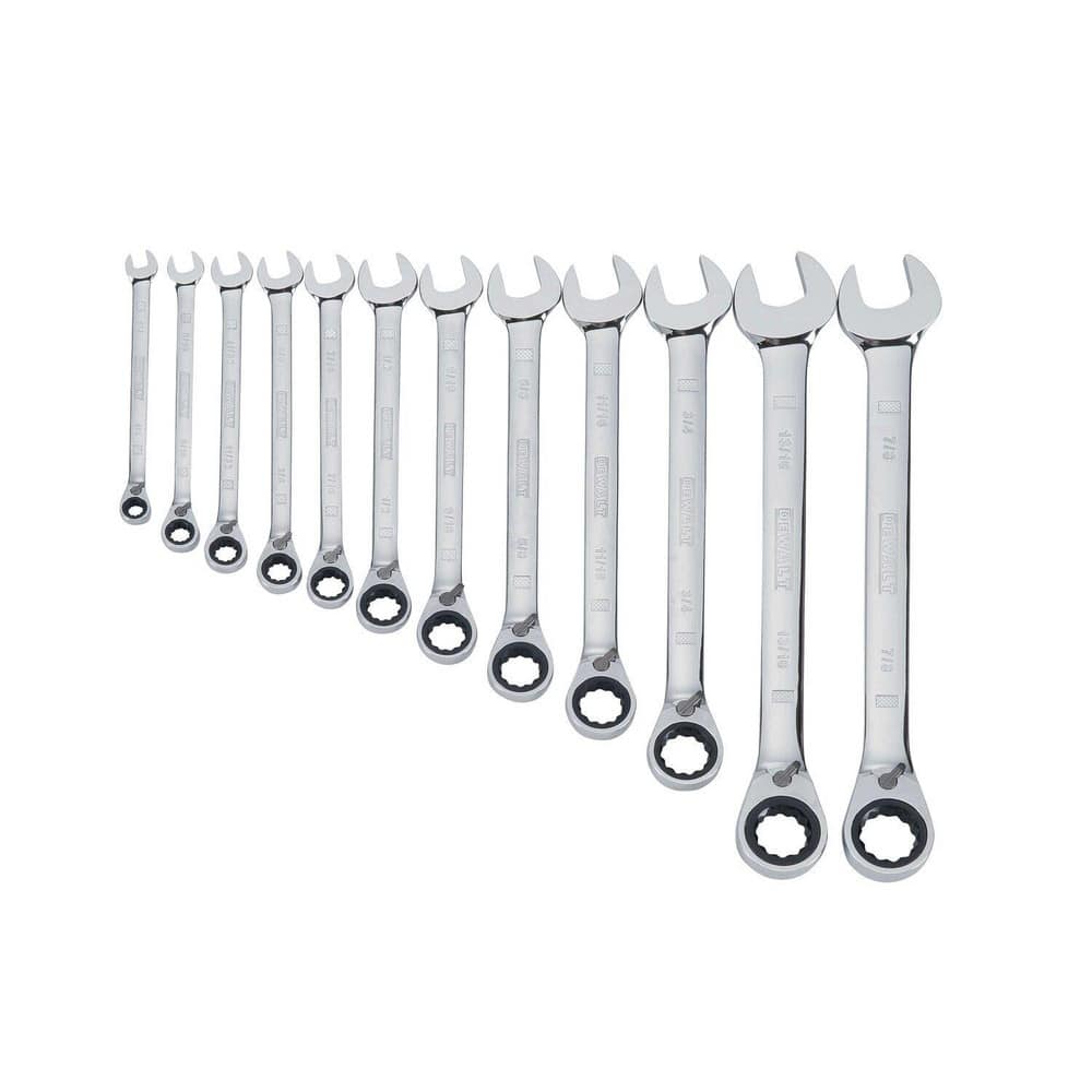 Wrench Sets, System Of Measurement: Metric , Container Type: Tool Roll , Material: Steel , Finish Coating: Polished Chrome , Non-sparking: No  MPN:DWMT19230