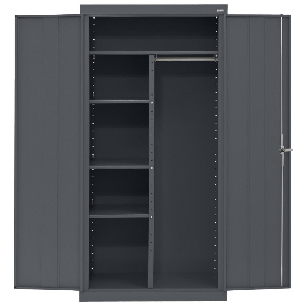 Storage Cabinets, Cabinet Type: Lockable Combination Storage Cabinet , Cabinet Material: Steel , Width (Inch): 36 , Depth (Inch): 18  MPN:CAC1361872-02