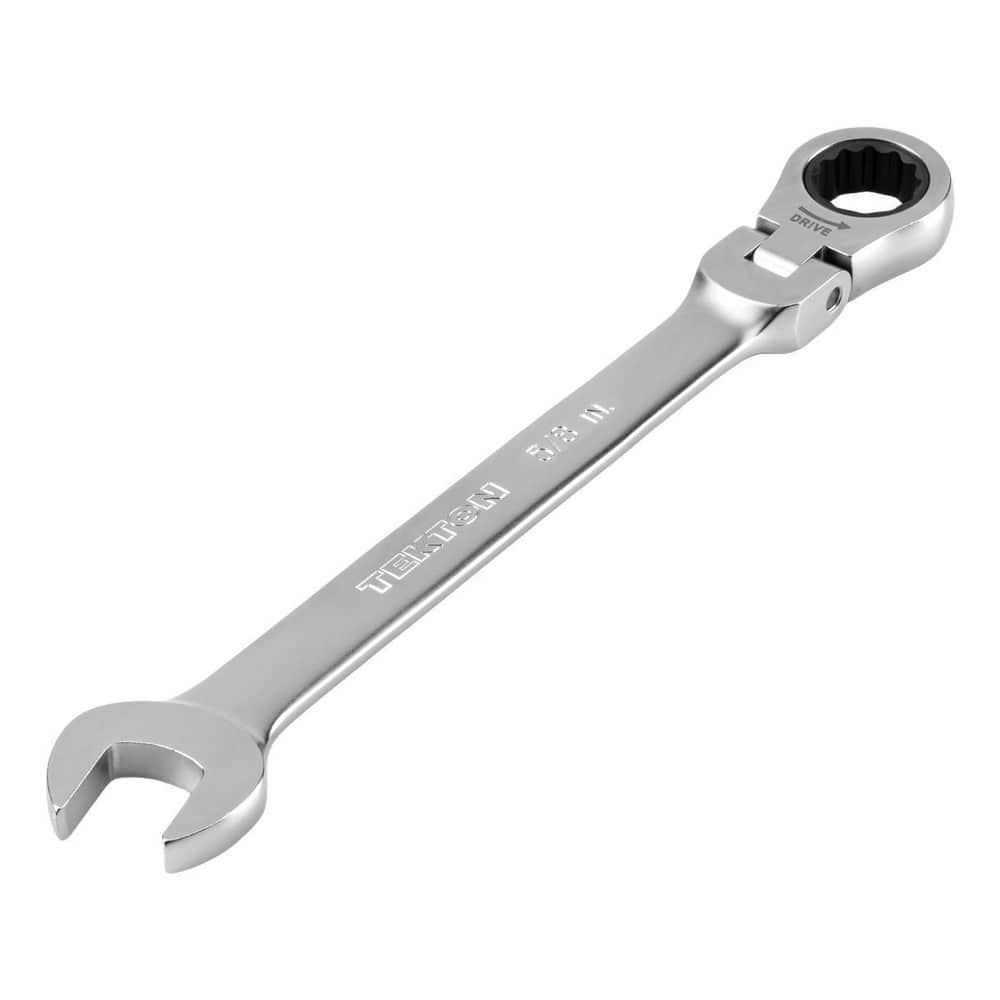 Combination Wrenches, Size (Inch): 5/8 , Finish: Satin Chrome , Head Type: Flexible, Combination , Handle Type: Straight , Material: Steel  MPN:WRC26316