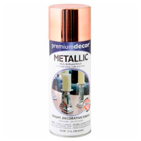 Premium Dcor Decorative Metallic Spray 12 oz. Aerosol Can Copper Metallic - 793326 793326