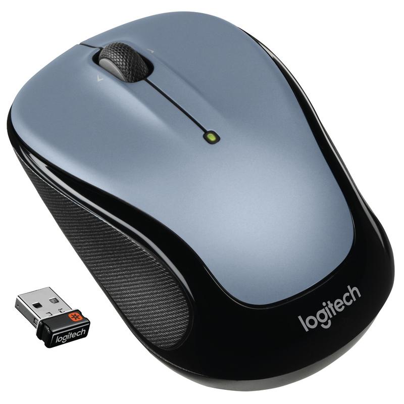 Logitech M325s Wireless Optical Mouse, Silver (Min Order Qty 3) MPN:910-006824