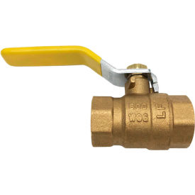 THEWORKS® LF Brass Full Port Ball Valve - Threaded - 1-1/4 LFBV106