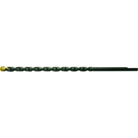 Cle-Line 1841 5/32 5-1/2In OAL HSS H.D. Blk Oxide 118 Point Tapcon Carbide-Tipped Masonry Drill-Tang - Pkg Qty 12 C19012