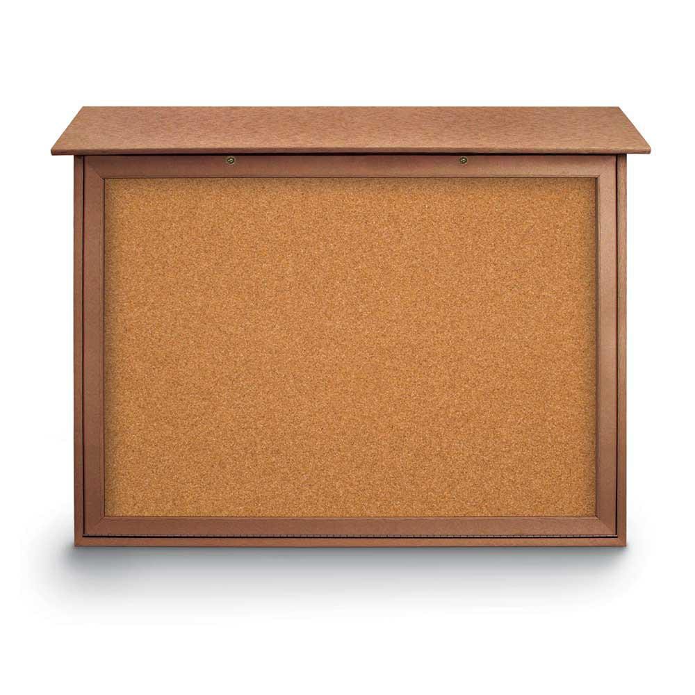 Enclosed Cork Bulletin Board: 45