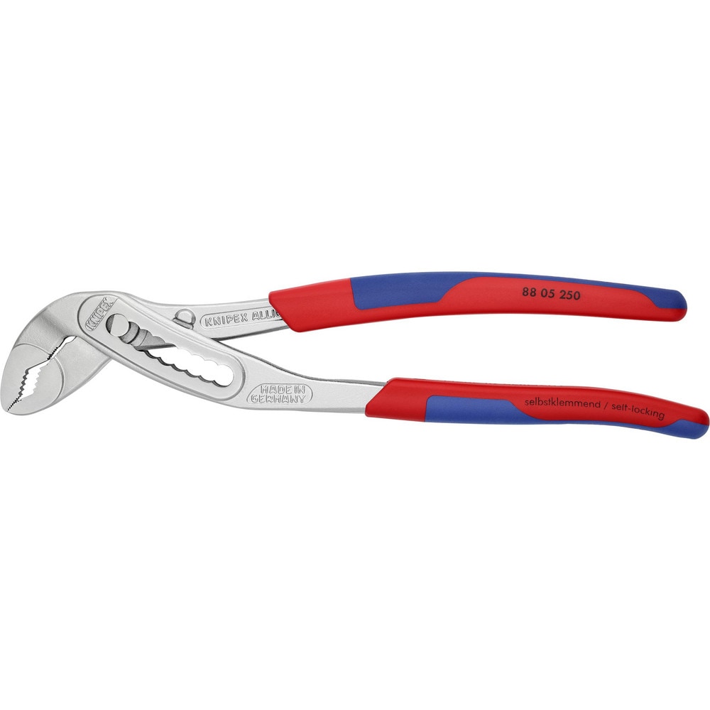 Tongue & Groove Pliers, Joint Type: Groove , Type: Pump Pliers , Overall Length Range: 9 to 11.9 in , Side Cutter: No , Handle Type: Comfort Grip  MPN:88 05 250