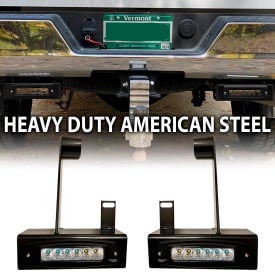 Race Sport Lighting Bolt-On Hitch Bar LED Flood Light For 2020-Current Chevy GMC 2500 3500 1.6A 1007673