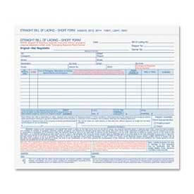 Tops® Bill Of Lading Forms 3-Part Carbonless 8-1/2