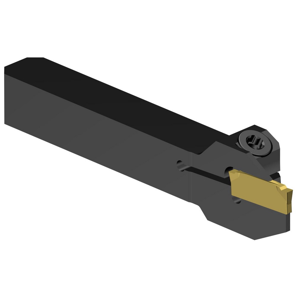 Indexable Grooving/Cut-Off Toolholders, Hand of Holder: Left Hand , Maximum Depth of Cut (Decimal Inch): 0.3750 , Maximum Depth of Cut (mm): 9.53  MPN:8196535