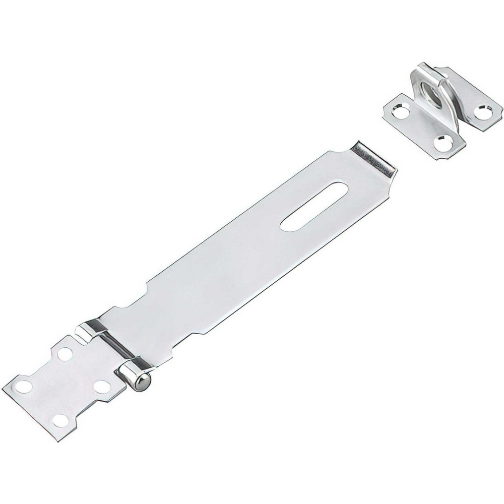 Hasps, Hasp Type: Conventional , Material: Steel , Arm Length: 6.09 in , Finish: Zinc-Plated , Arm Width: 1.65in  MPN:318XV