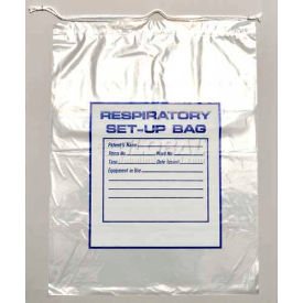 Respiratory Setup Bags W/ Drawstring 12