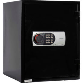 Phoenix Safe Olympian Digital Fire Resistant Safe 1.3 cu ft Black Steel 1233B