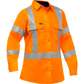 Pip  Bisley® X-Back Airflow™ Women's Long Sleeve Shirt Class 3 2XL Hi-Vis Orange W6490X-O/2X313