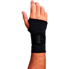 Ergodyne® ProFlex® 680 Single Strap Wrist Support Sleeve Ambidextrous XL Black 16629