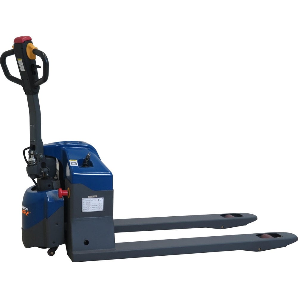 Pallet Trucks/Jacks, Type: Power Semi-Electric Pallet Truck , Control Type: Hand , Load Capacity: 3300 , Outside Fork Width: 6in  MPN:274702