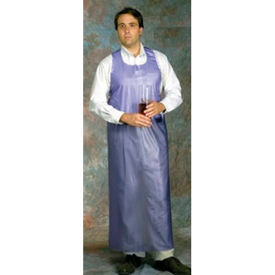 6 Mil PVC Apron W/ Die Cut Edge White 35