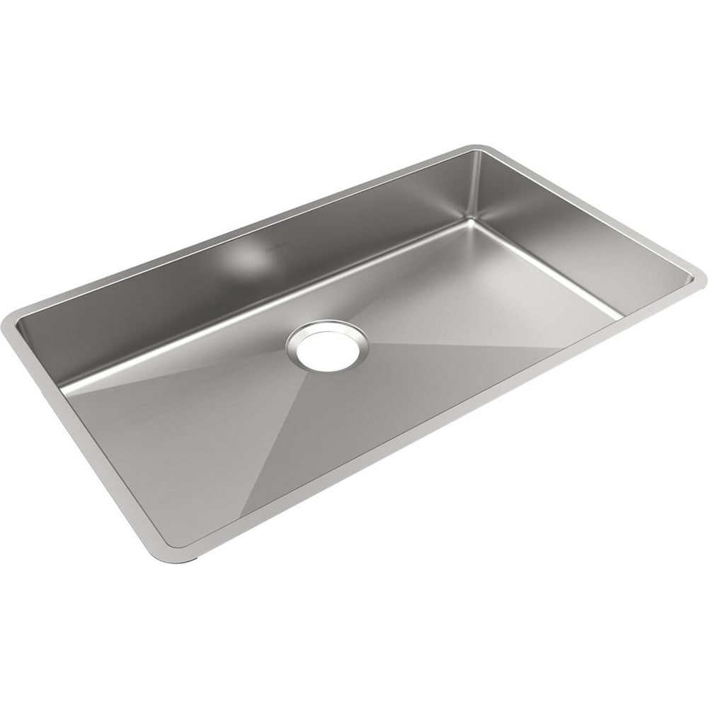 Sinks, Type: Undermount , Mounting Location: Countertop , Number Of Bowls: 1 , Material: Stainless Steel , Faucet Included: No  MPN:ECTRUAD301755