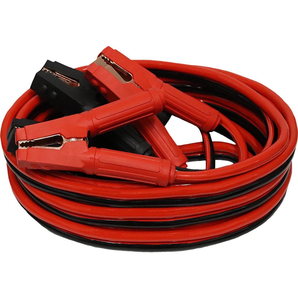 Booster Cables, Cable Type: Booster Cable , Wire Gauge: 1 , Wire Material: Copper Clad Aluminum , Cable Length: 25.000 , Cable Color: Black, Red  MPN:38092