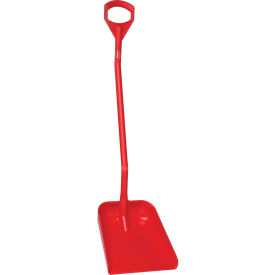 Vikan® 56014 Ergonomic Shovel- Large Blade Red 56014