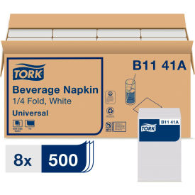 Tork® Universal Beverage Napkin 1-Ply 9-1/8