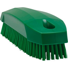 Vikan 64402 Small Hand Brush- Stiff Green 64402