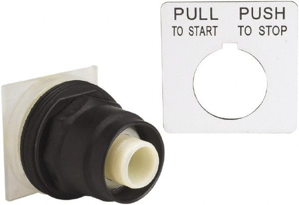 Push-Button Switch: 30 mm Mounting Hole Dia, Maintained (MA) MPN:9001SKR9