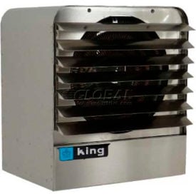 King Unit Heater KBS2405-1-T-B1 5KW 240V 1 Phase WThermostat & Bracket Stainless Steel KBS2405-1-T-B1