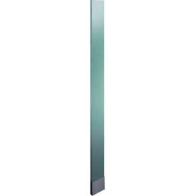 ASI  Partitions Plastic Laminate Pilaster w/ Shoe - 7