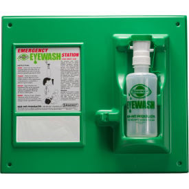 Bel-Art Emergency Eye Wash Safety Station With 1 Empty Bottle 500ml 16 oz. 248650000