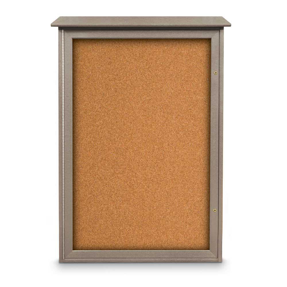 Enclosed Cork Bulletin Board: 48