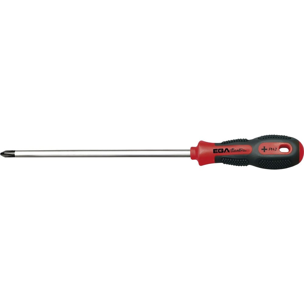 Phillips Screwdrivers, Overall Length (mm): 145.0000 , Handle Type: Comfort Grip, Ergonomic, Non-Slip Grip , Phillips Point Size: #0 , Handle Color: Black  MPN:66438