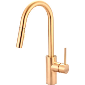 Pioneer Motegi 2MT260-BG Single Lever Pull-Down Kitchen Faucet PVD Brushed Gold 2MT260-BG