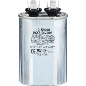 Tradepro® Run Capacitor 10 MFD 440V Oval TP-CAP-10/440