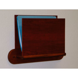 HIPAA Compliant Oak Open Ended Chart Holder - Mahogany OCHO20-1MH